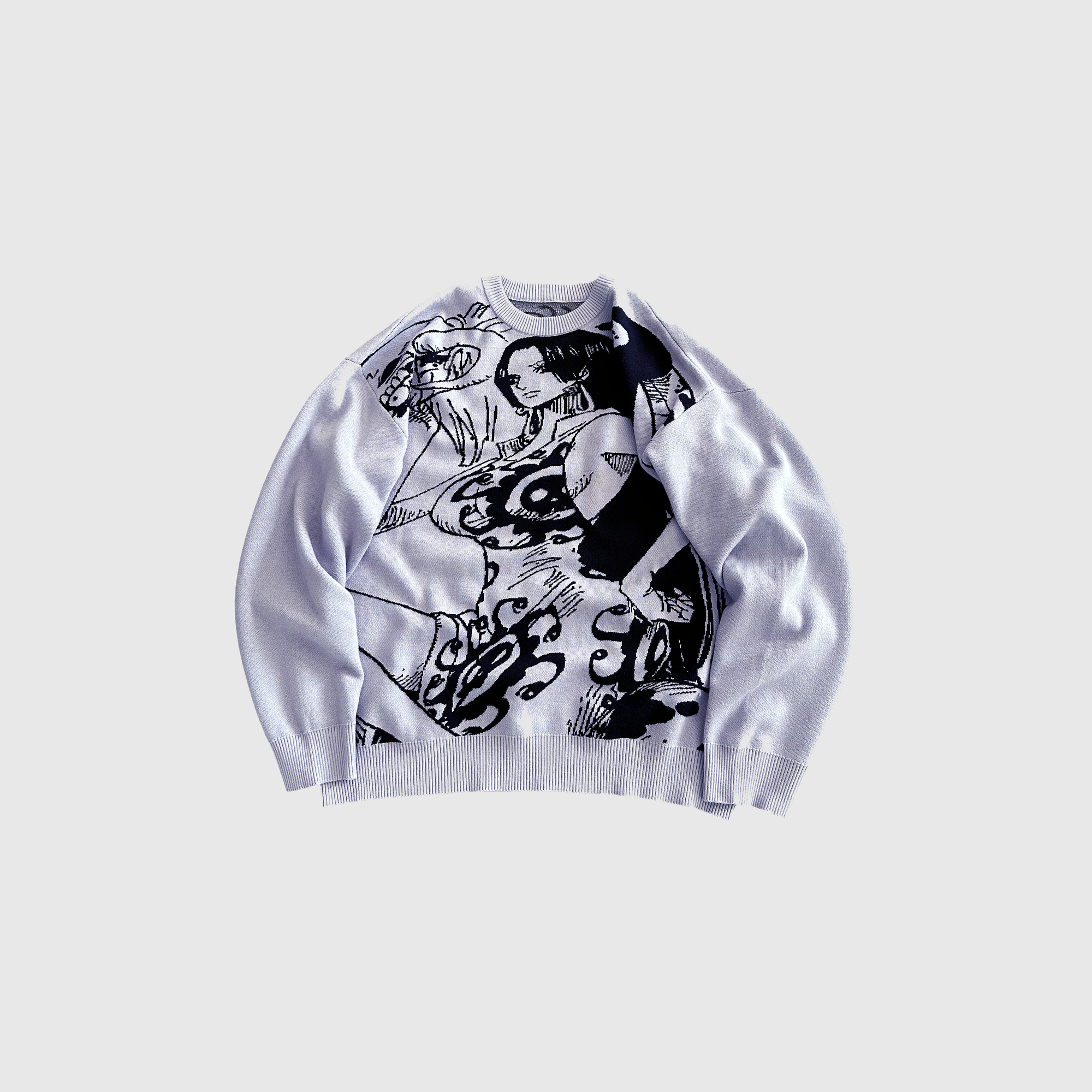 Boa Lavender Knit Sweater