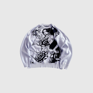 Boa Lavender Knit Sweater