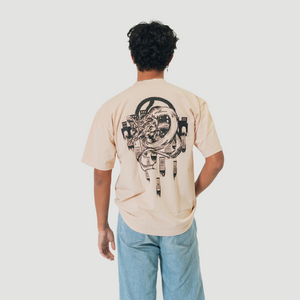 Curse User Beige Tee