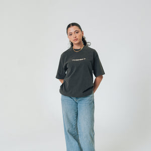 Curse User Washed Black Tee