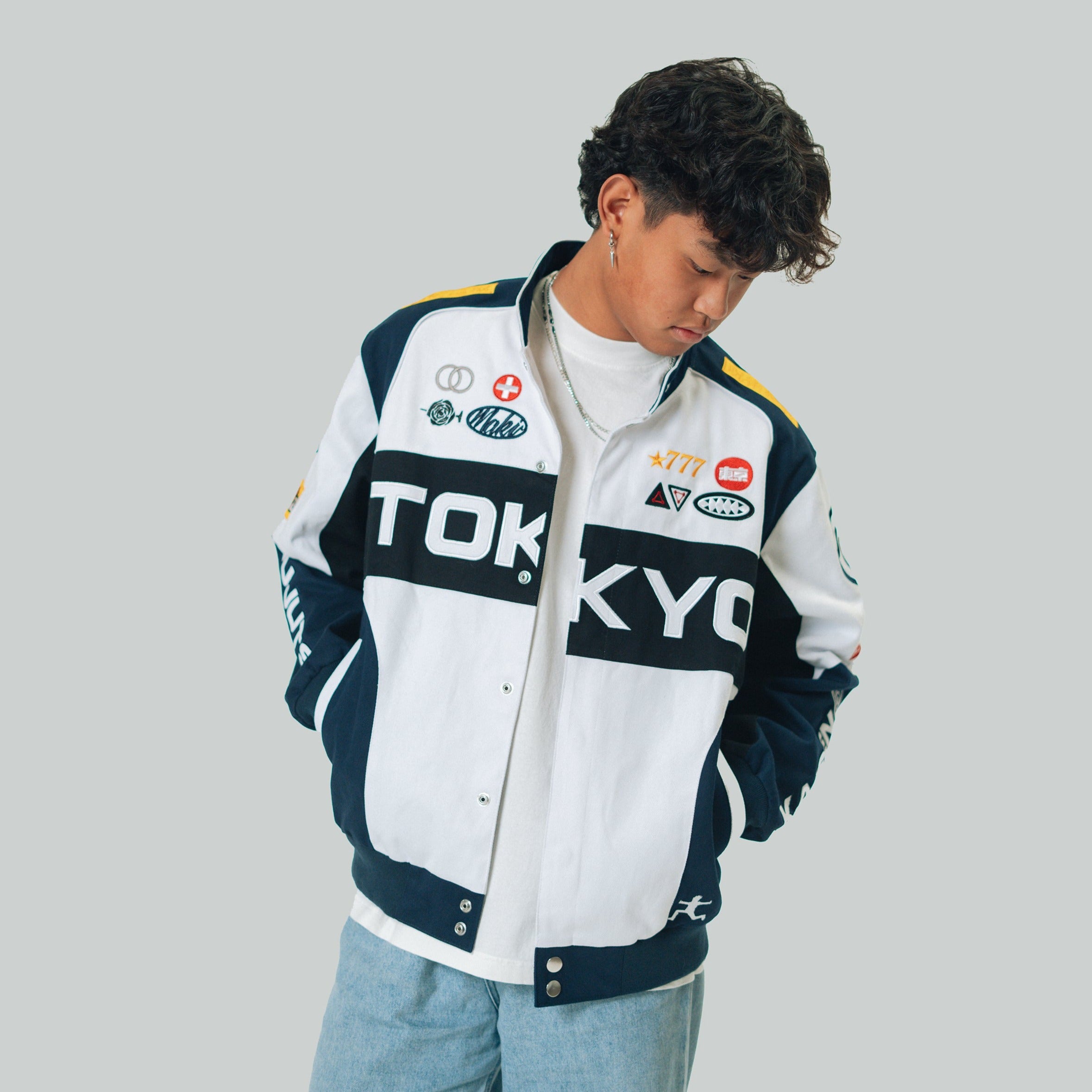 Pop Trend Racing Jacket Preorder Tracker - Jackets - SparkTrendz