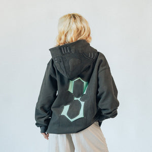 Nel Grey Hoodie - Large
