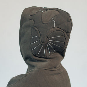 Nel Grey Hoodie - Large
