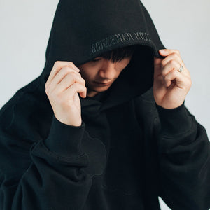 Worm Black Hoodie