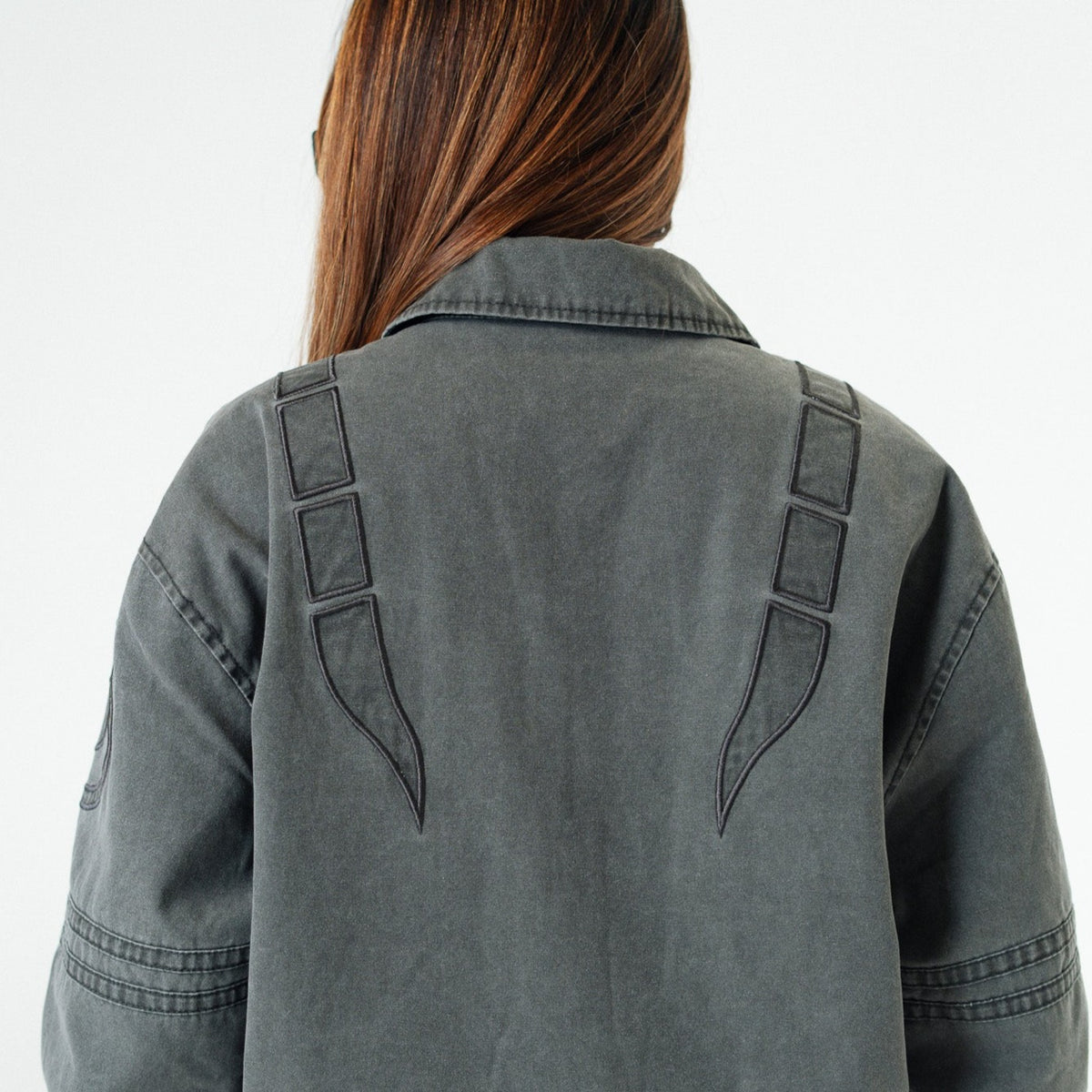 King of Curses Washed Denim Jacket