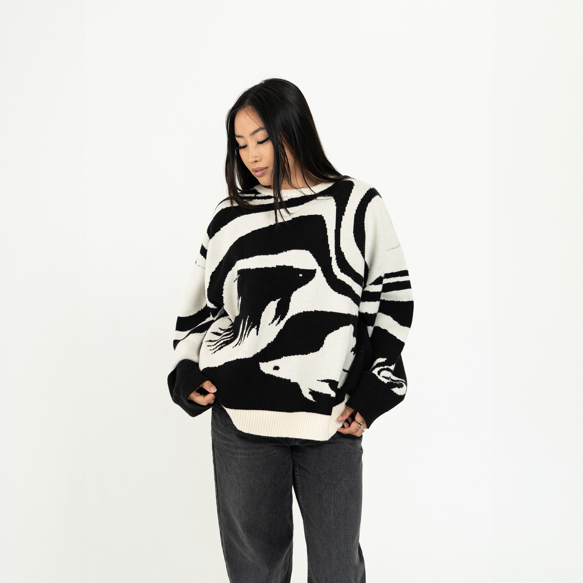Cursed Path Knit Sweater