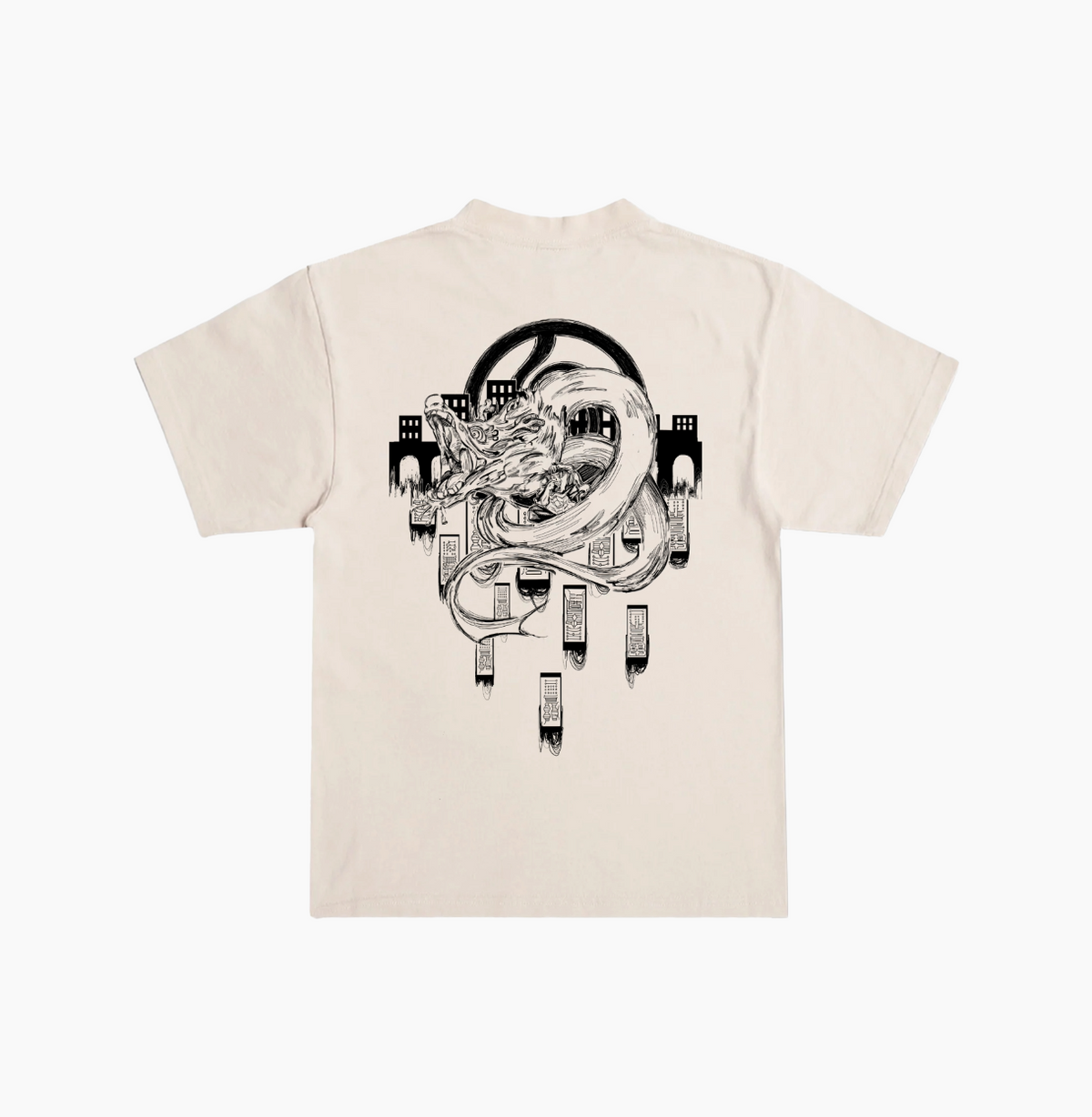 Curse User Beige Tee