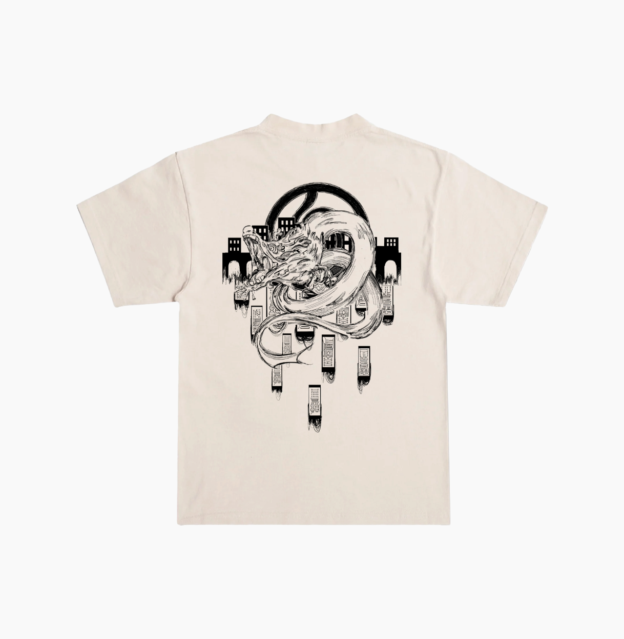 Curse User Beige Tee