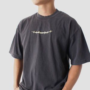 Curse User Washed Black Tee
