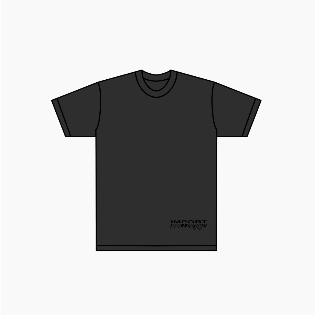 Import Girl Grey Tee