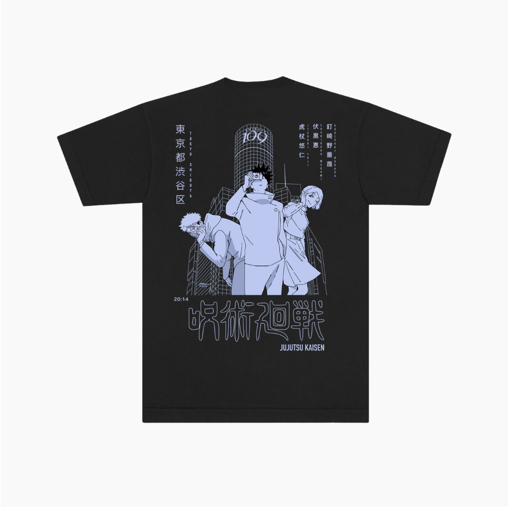 JJK Shibuya Black 2.0 Tee