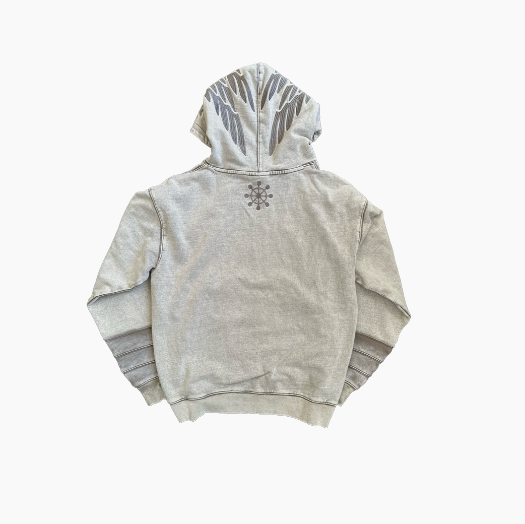 Ten Shadows Grey Hoodie
