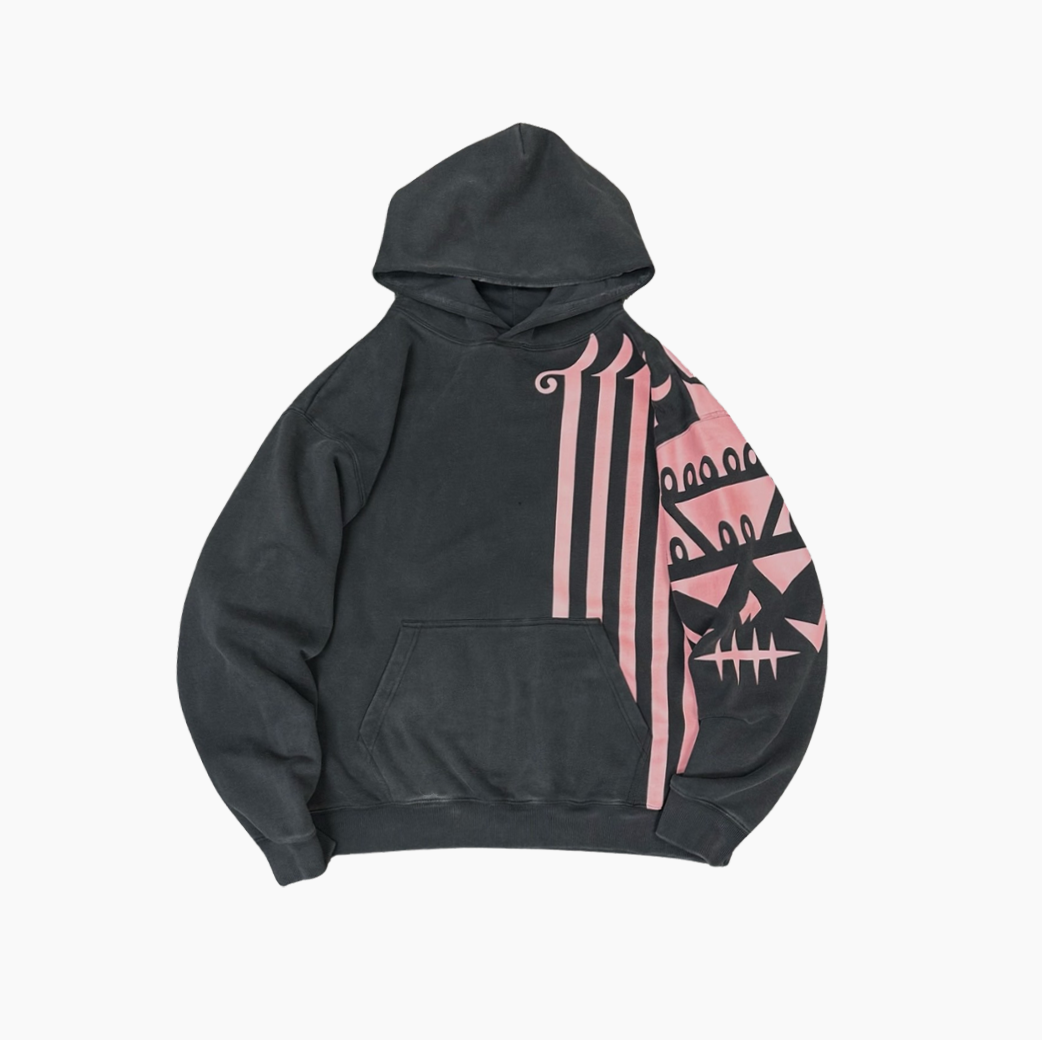 【MAISON MINED】24SS★ STICKY DULL HOODIE 메종미네드 ~50% - STICKY DULL HOODIE BLACK
