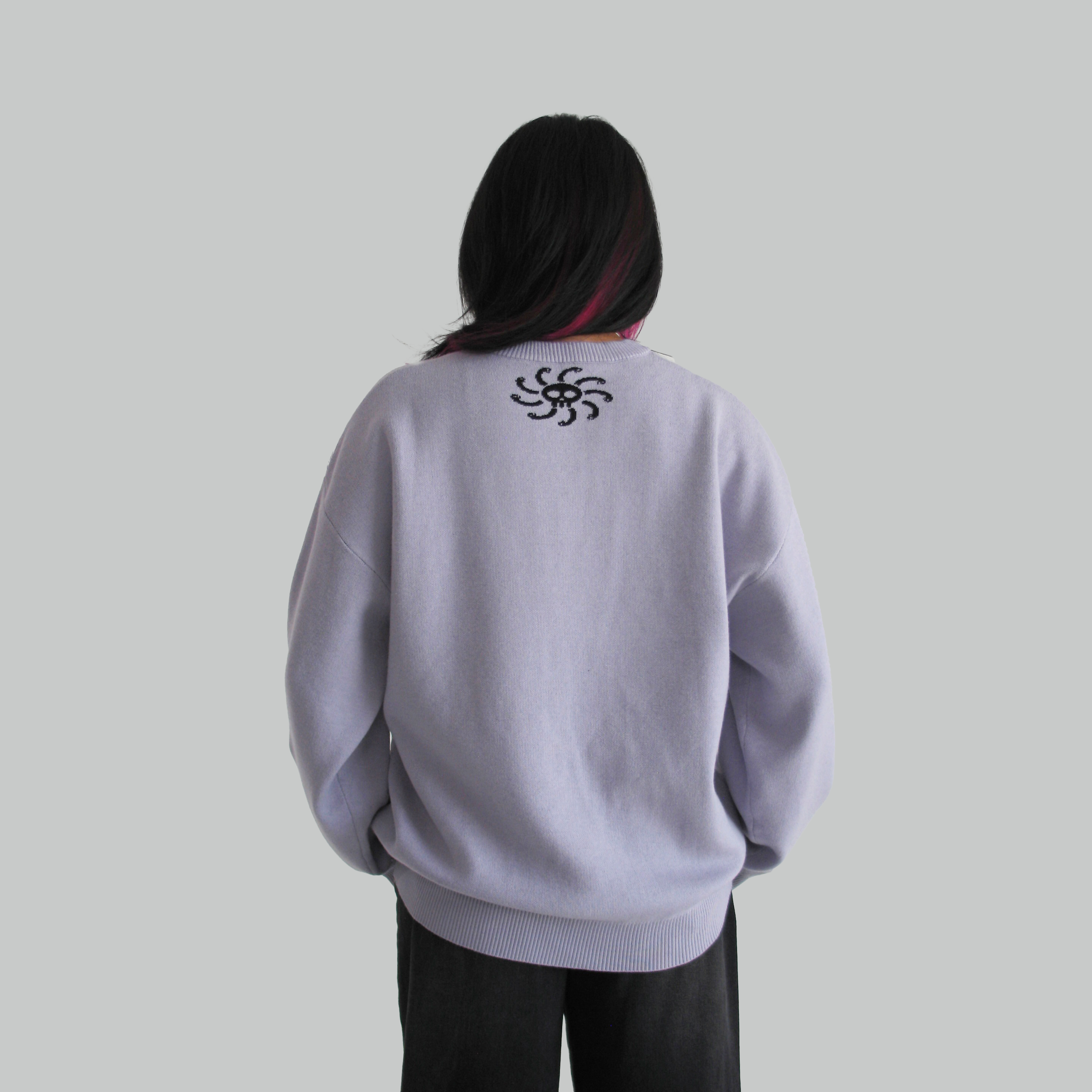 【超希少】ents.Limited Model“Silk Sweatshirt” Empress Knit Sweater - SparkTrendz