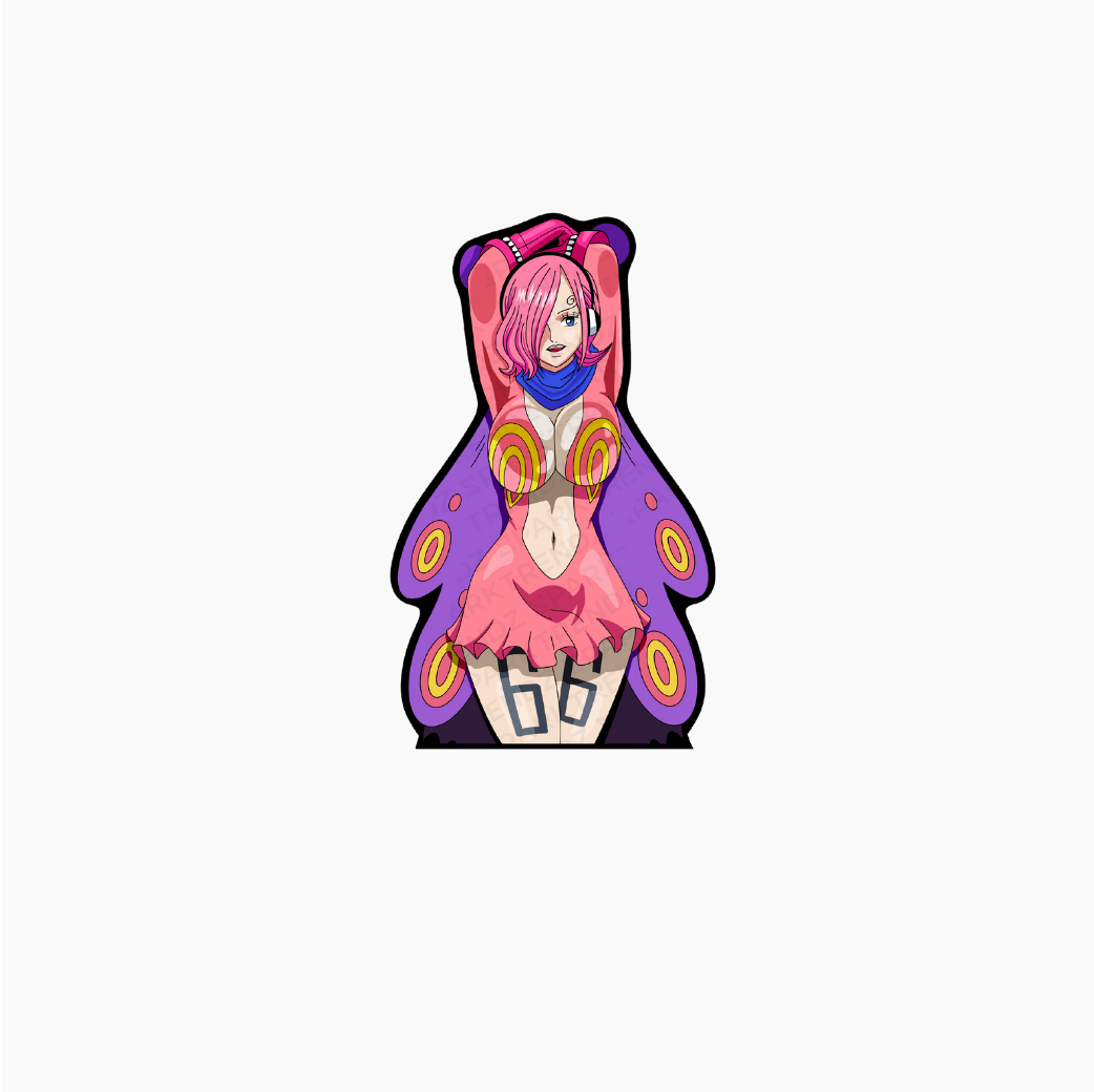 Poison Pink Ecchi Sticker