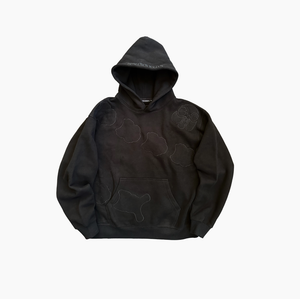 Worm Black Hoodie