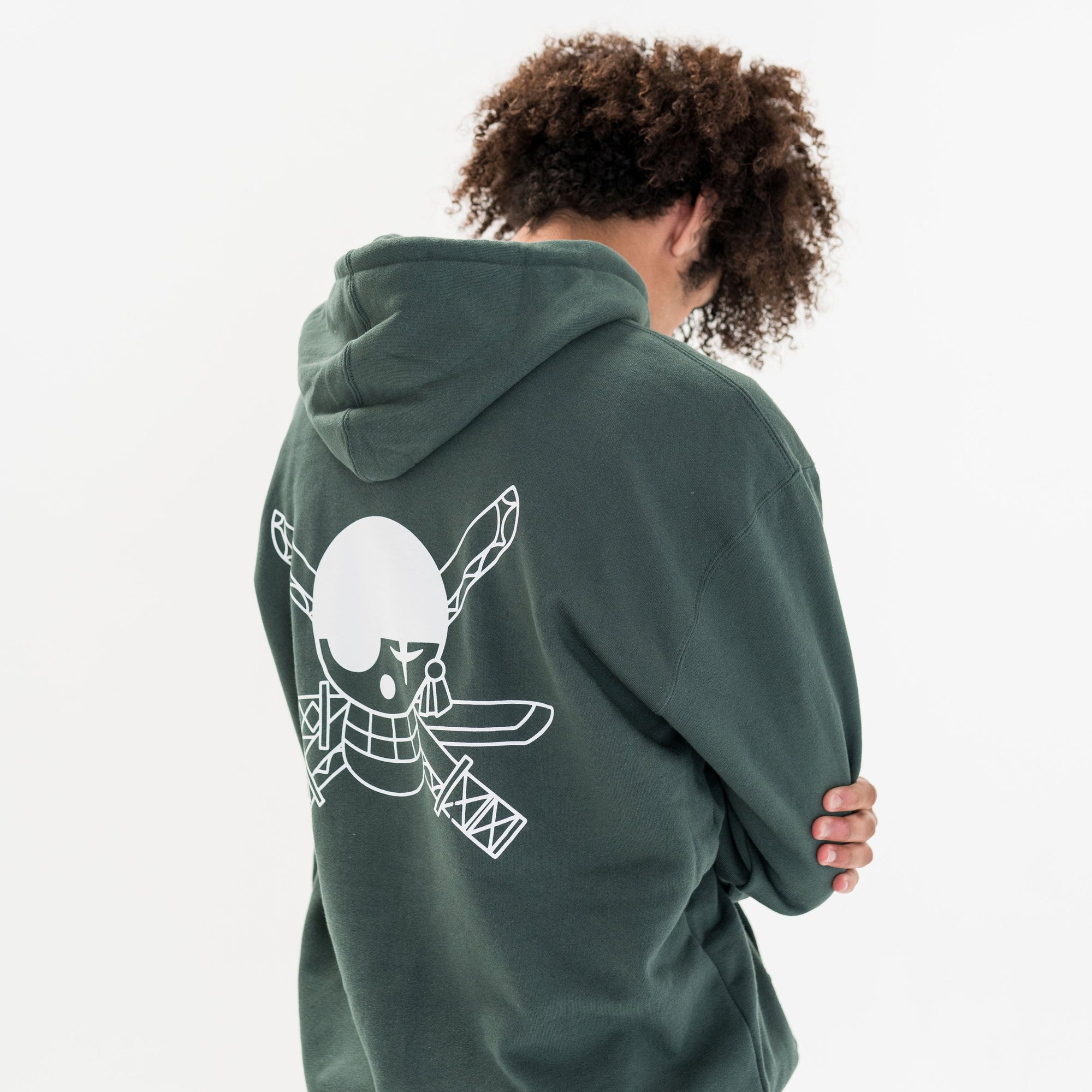 Pirate Hunter Green Hoodie